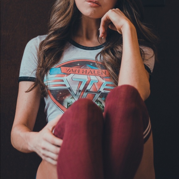 Van Halen Vintage Fitted Tee | Poshmark